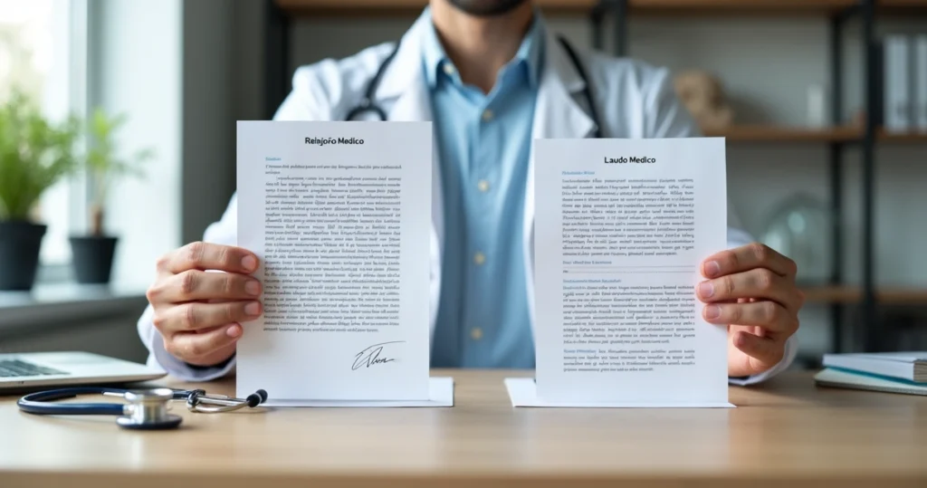 Relatório médico ou laudo? Diferenças, usos e erros a evitar