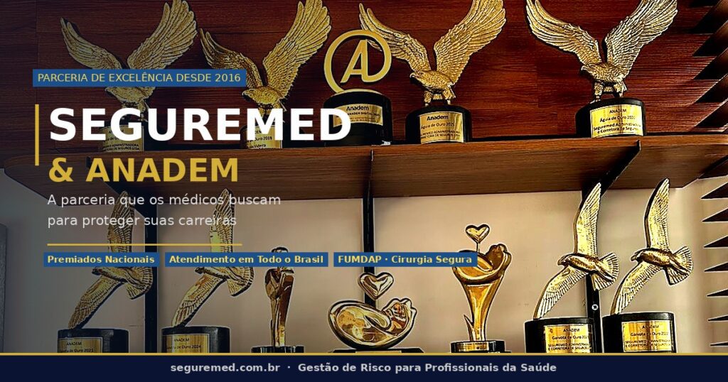 Seguremed e ANADEM: a parceria que os médicos buscam para proteger suas carreiras
