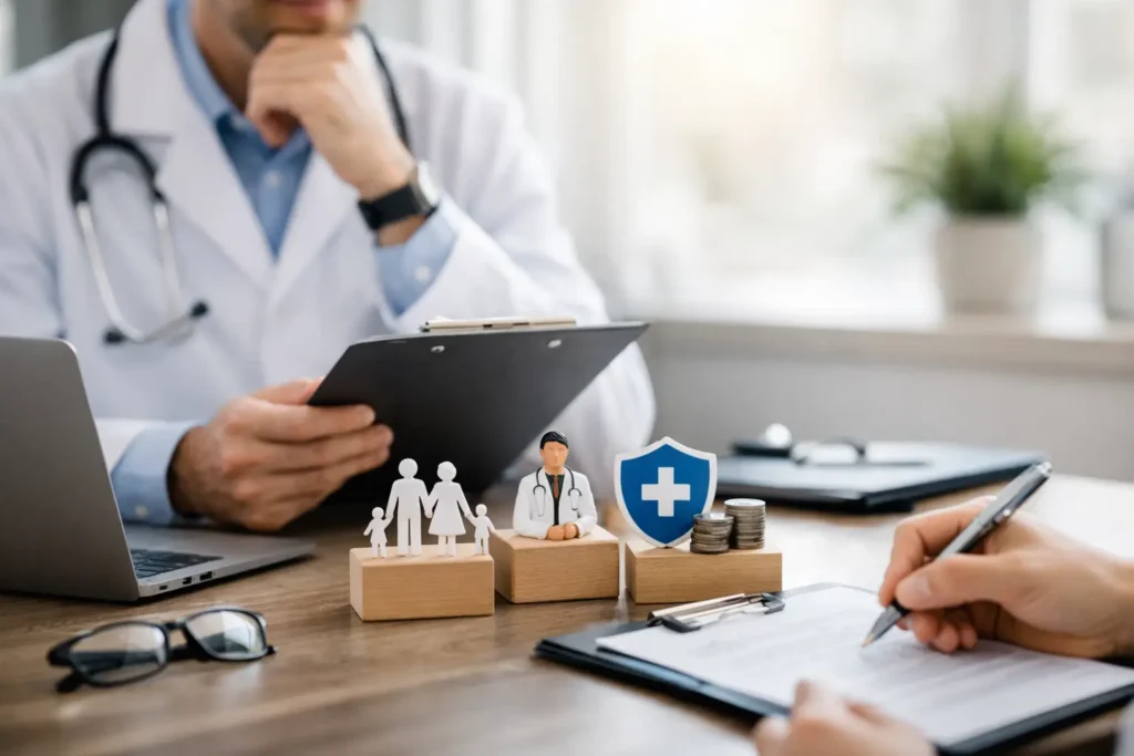 Como escolher seguro DIT médico sem errar