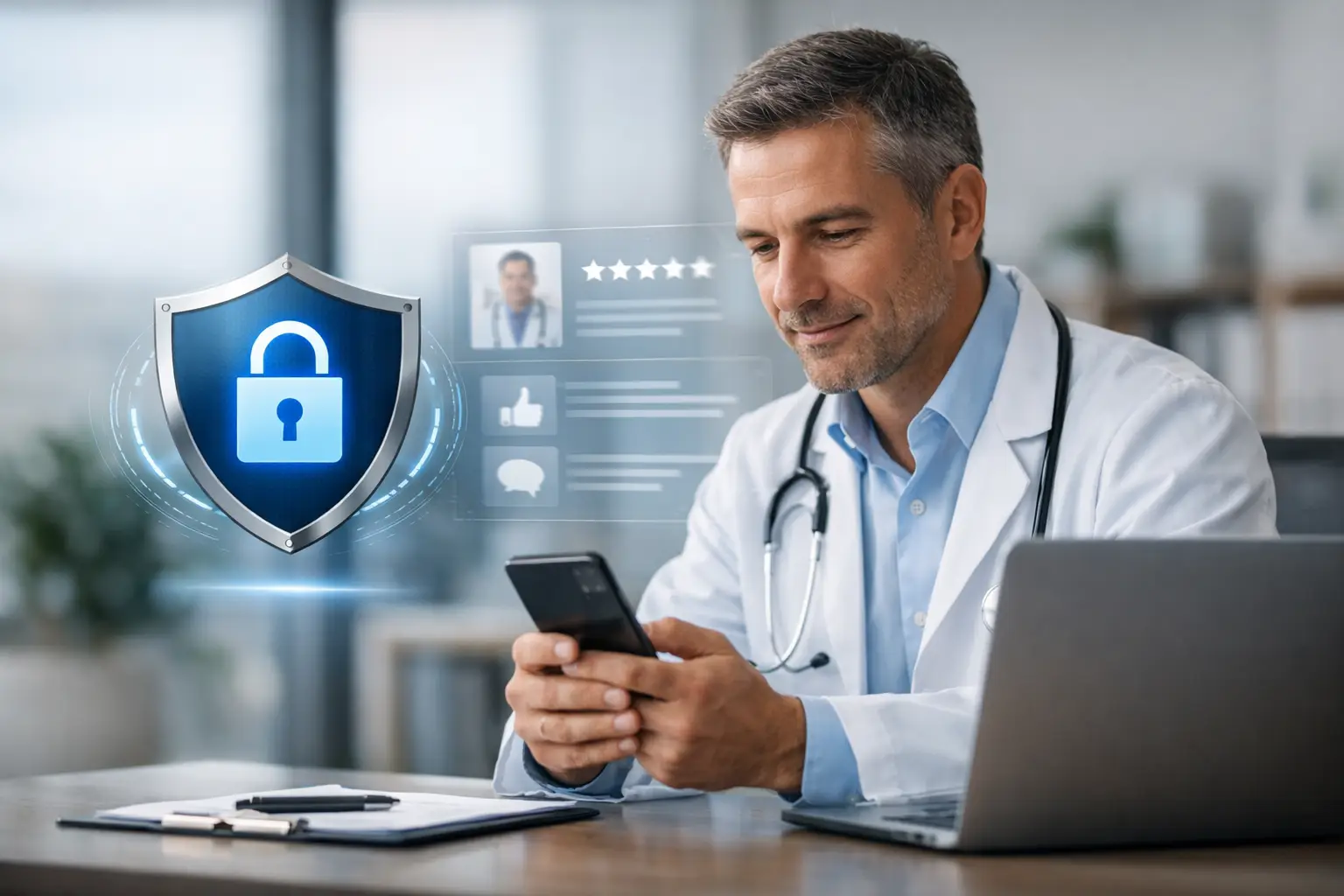 Como proteger reputação médica online