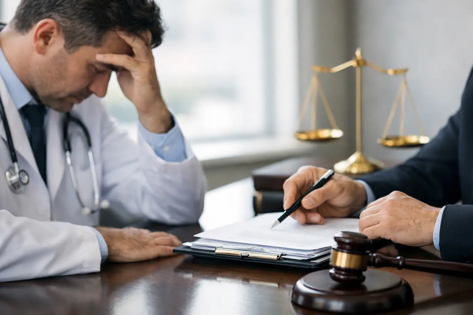Caso real de processo contra médico