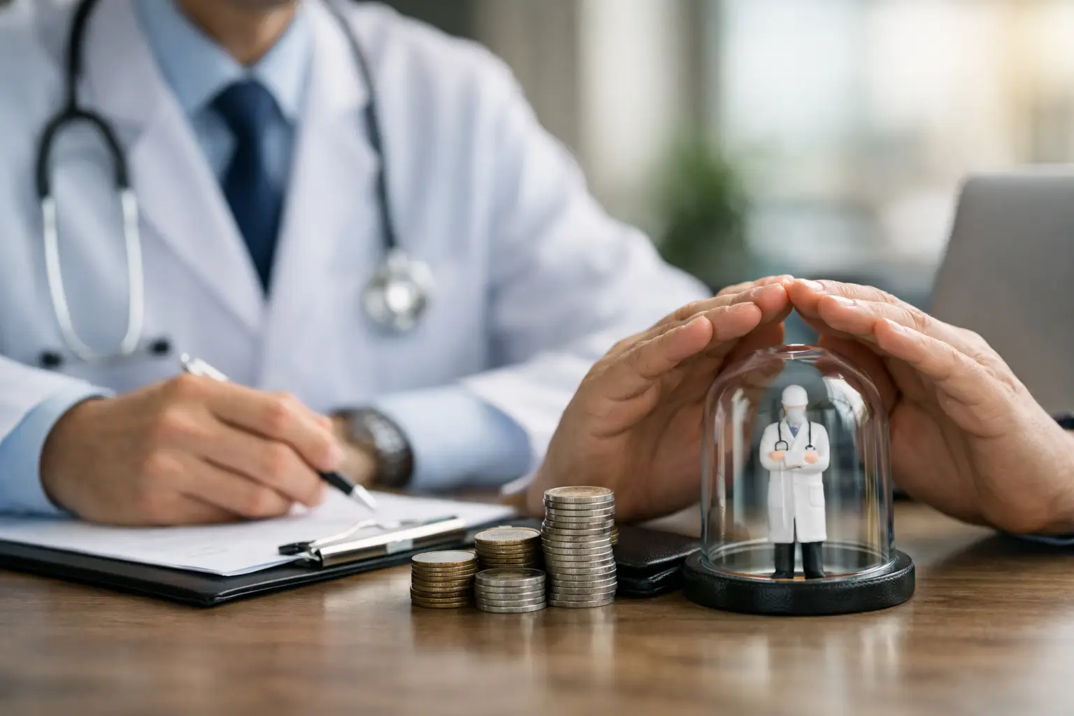 Como proteger a renda do médico na prática