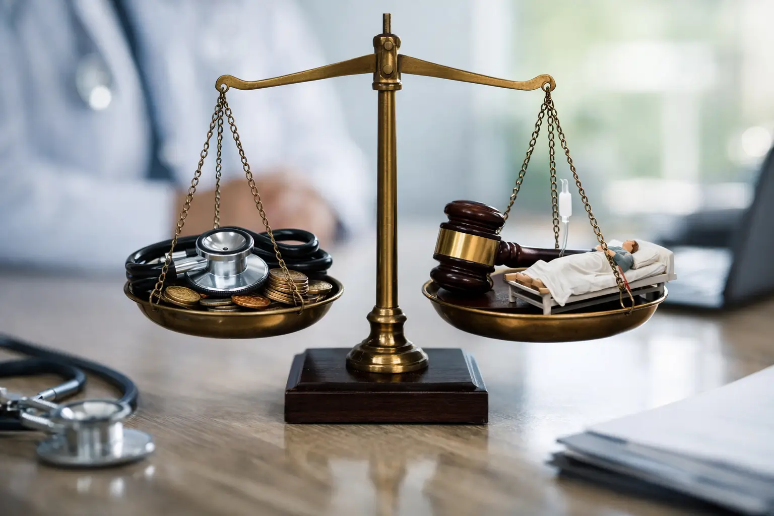 Custos de erro médico: o que pesa mais