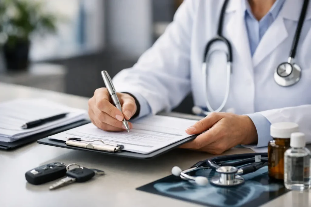 Documentação para sinistro médico sem erros