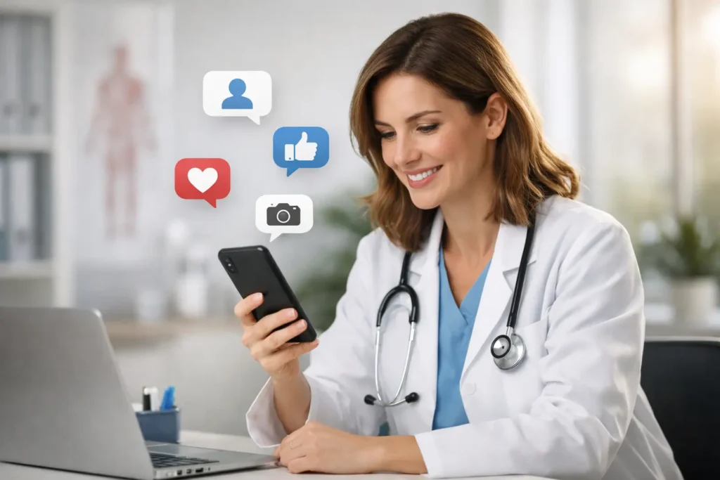 Publicidade médica nas redes sociais
