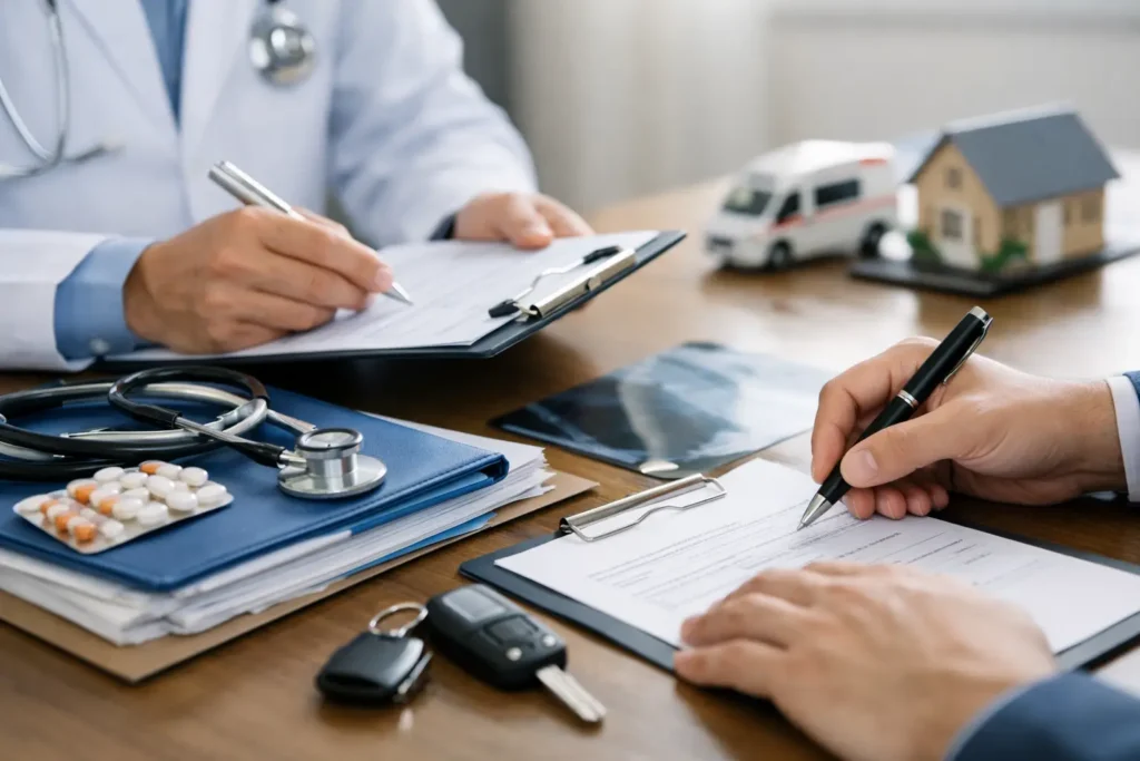 Como declarar sinistro médico corretamente